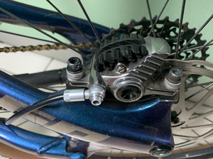 禧玛诺xtr9020刹车,不是9000,带鲨鱼散热的