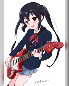 k-on 轻音少女中野梓同款吉他