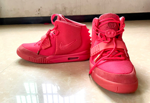 nike air yeezy 2 red 侃爷 红椰子