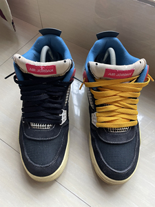aj4union 黑篮 成色如图 42 原盒 瑕疵已经给出
