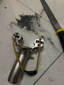 23毫米厚高端钛合金鬼斧神工 弹弓