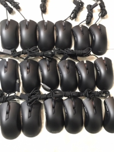 二手联想thinklife光学游戏鼠标m500