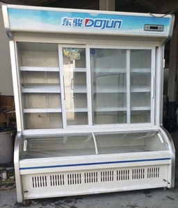 二手商用点菜柜展示柜,保鲜柜,穗凌同厂同款品牌东骏,长1.
