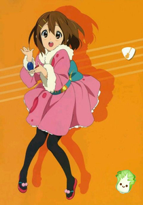 【轻音少女·平泽唯cos服·浴衣和服大全套】