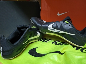 耐克nikes9正品田径钉鞋,41码 正常磨损