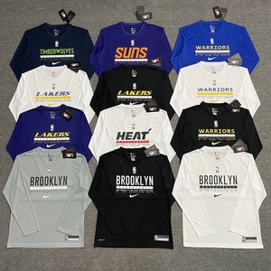【已验货】nba联名速干短袖湖人篮网勇士太阳队 篮球训练服速