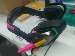 razer/雷蛇 dva耳机 守望先锋定制款