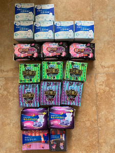 苏菲护舒宝卫生巾日用夜用超熟睡口袋魔法极薄液体卫生巾等,全新