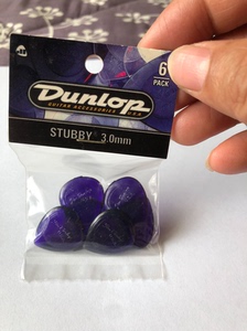 Dunlop 邓禄普 Stubby 474 爵士 小水滴拨片