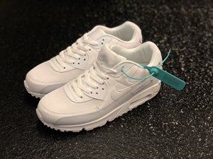 000人付款淘宝【出】nikenikeairmax90纯白色gs大童款tb