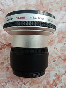 肯高WDE  0.55x LD-055 广角微距附加镜，广角