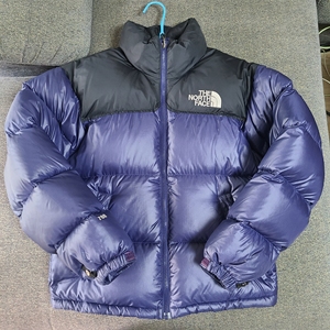 tnf1996羽绒服 北面羽绒服xs码 藏蓝色 老款北面 裁