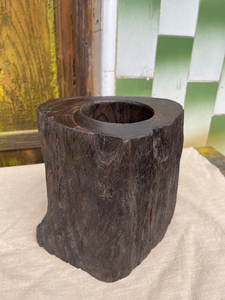 阴沉乌木铁力木笔筒