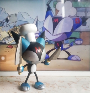 霹雳酷乐猫 小m 国产玩具手办