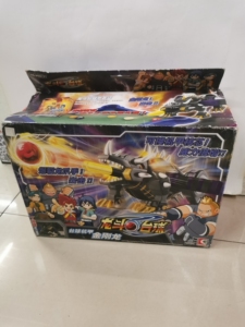 正版龙斗台球机甲金刚龙全新