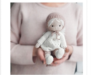 03]钩针毛线仿真玩偶图解 ,小娃娃素体中文图解单人旅途7523107820.