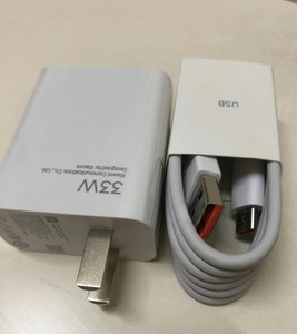 小米33w充电器3a数据线红米k40 k30pro充电器保原