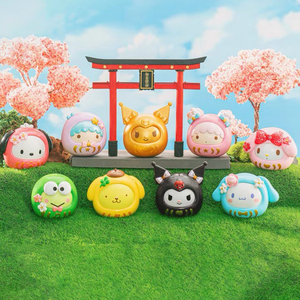 top toy三丽鸥达摩祈福系列盲盒全新 未拆盒未拆袋不倒翁