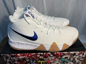 kyrie 欧文4德鲁大师蓝白