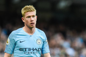 【收】曼城 1819赛季 主场球衣 17号德布劳内 球衣 球