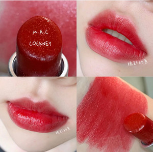 mac口红cockney,草莓红全新,没包装盒了,李佳琪直播