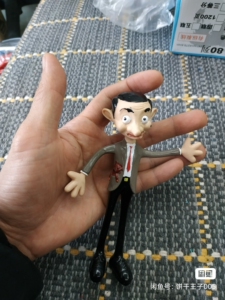 手办 憨豆先生mr.bean可站立正版玩具/nj croce