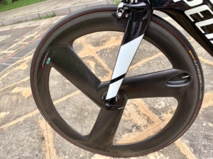 vision碳三刀轮组封闭轮铁三tt公路车死飞碳纤维正品行货