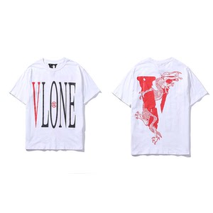 vlone过验大v短袖t恤王一博中国龙限定藤原浩冠希3m反光