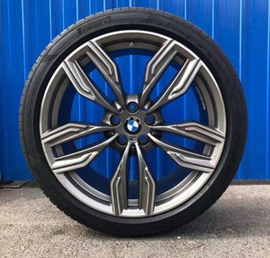 20寸宝马m760li毂带胎一套 20寸宝马轮毂