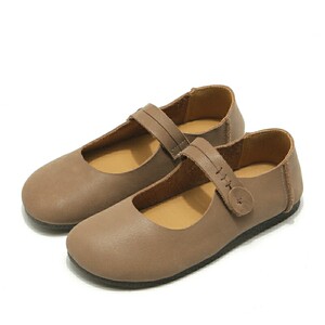 「stuckb咸鱼共和国」日系真皮复古玛丽珍女鞋森系学生小皮