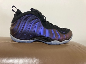 nike air foamposite one 茄子 喷泡