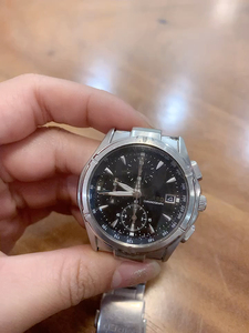 日本带回 精工wired系列 男士六针石英手表  7t92