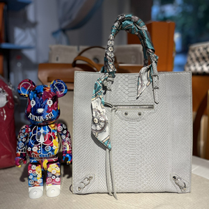 巴黎世家蛇皮袋