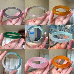 00云南黄龙玉19淘宝精品手镯心黄龙玉石英石质玉.