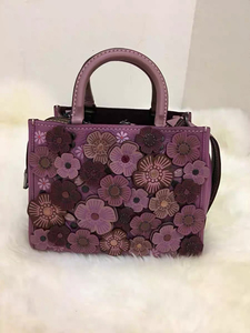 coach蔻驰女包1941系列25山茶花 粉色的,就背过一次