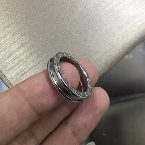 bvlgari/宝格丽白金单环52环戒指 经典款 宝格丽戒指