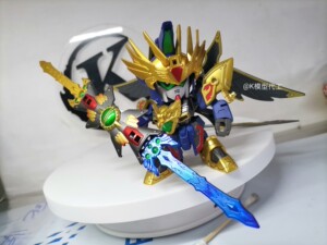 sd敢达三国bb战士三国传曹丕万代高达代工[k]模型代工成品