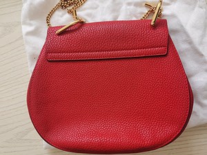 chloe蔻依小猪包 中号23厘米,正红色,保证正品,不议价