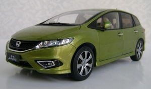 本田 杰德 MPV 绿色 合金汽车模型 1:18比例
