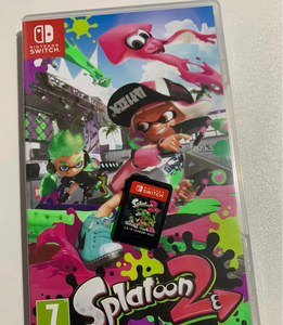 switch游戏卡带 喷射战士2 美版