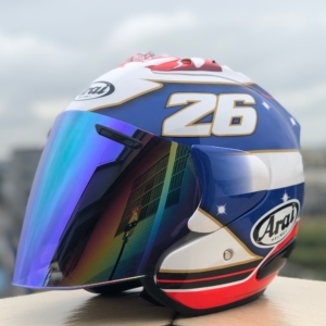 arai带刀侍卫半盔 佩德罗萨头盔 非agv头盔 arai