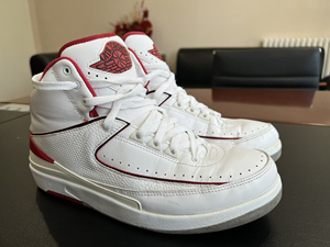 品牌型号 air jordan2白红元年原色 aj2