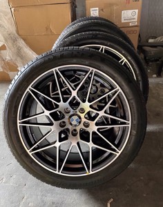 18,19寸宝马m4鸟巢轮毂带胎一套 整套足95新