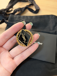 ysl slp 圣罗兰项链颈链 绳子很长 可以自由缠绕几圈