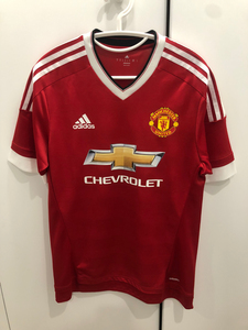 曼联1516球员版球衣全新无吊,无印号