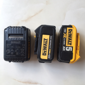 原装二手得伟18v电池得伟20v锂电池3ah 4ah 5ah