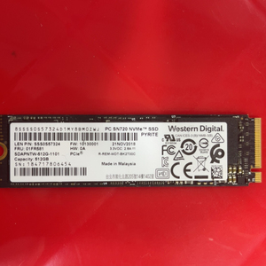 西数sn720 512g m2 nvme固态硬盘 sn730