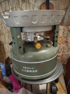 柴油炉野炊露营炊具防风汽油炉车载点火烧水煮饭油炉灶子17人付款860