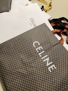 celine纸袋