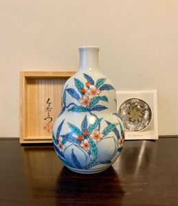 000人付款淘宝日本人间国宝今右卫门花瓶聚珍斋88883688.